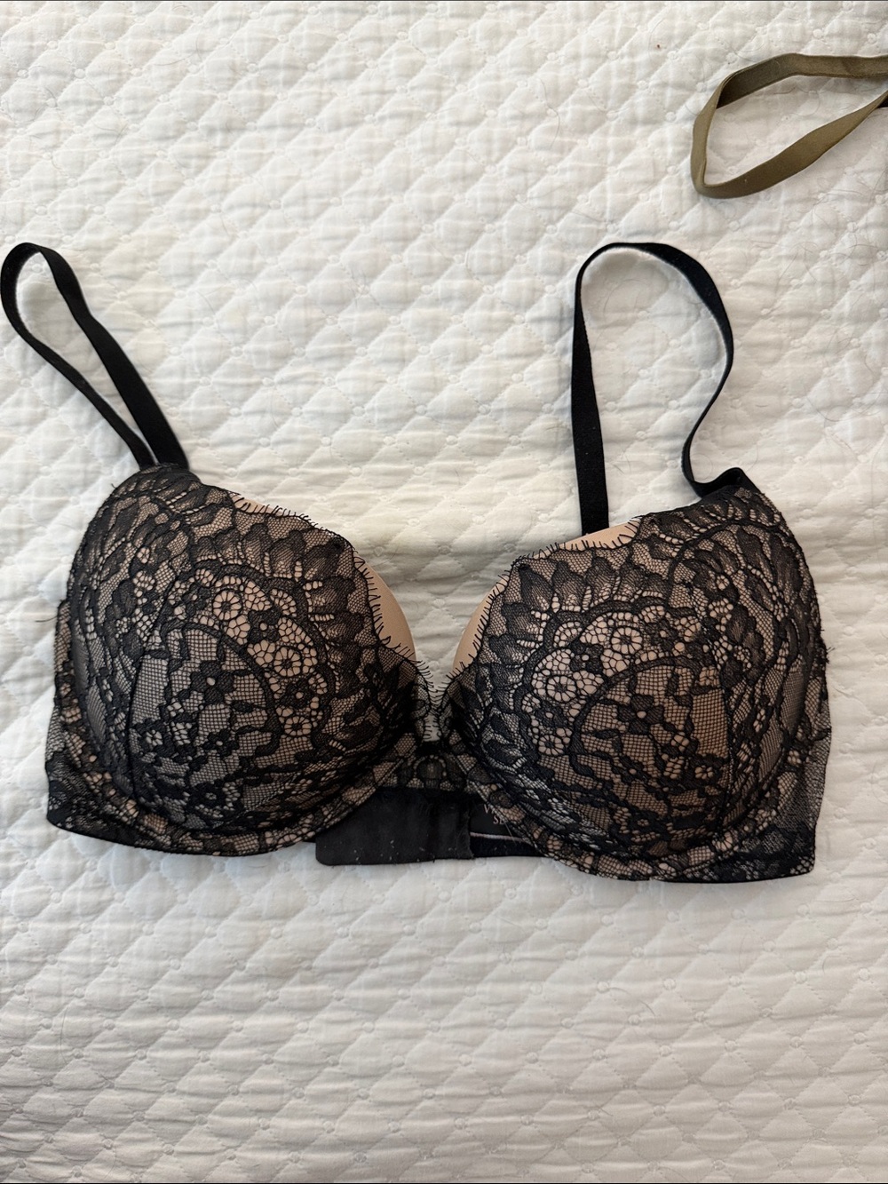VS very sexy push up nude and black lace